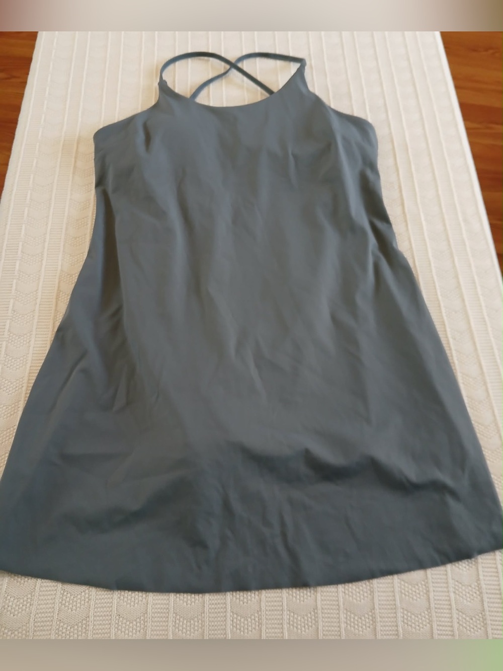 Gilly Hicks Slate Crossback Mini Dress